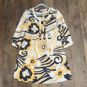 Lilly Pulitzer Silk Floral Dress